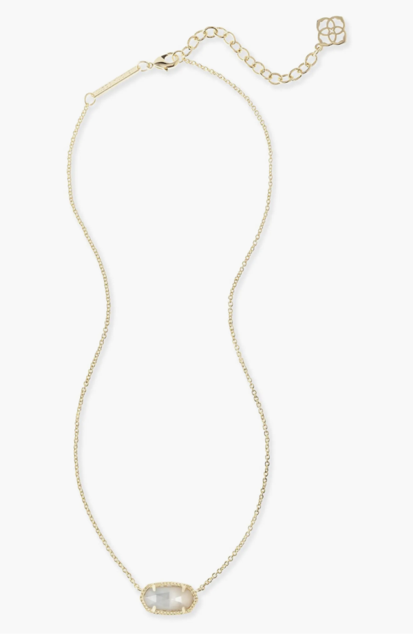 Elisa Birthstone Pendant Necklace 1