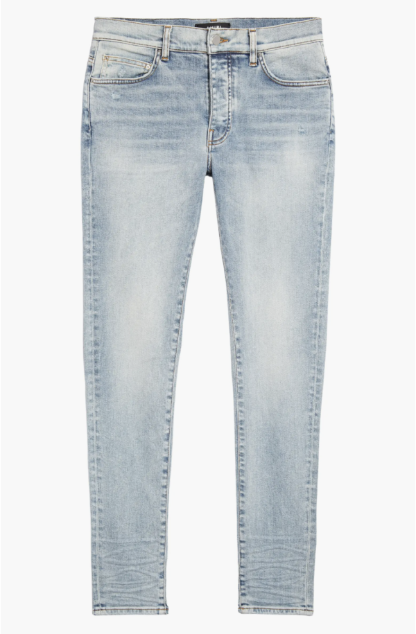 Stack Distressed Slim Fit Jeans 1