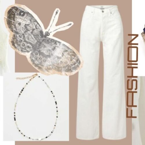 White jeans boho outfit