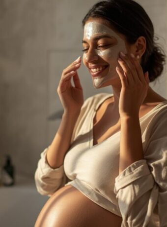 Pregnancy safe skincare in India | Indian urban pregnant woman choosing skincare | skincare during pregnancy | skincare in pregnancy